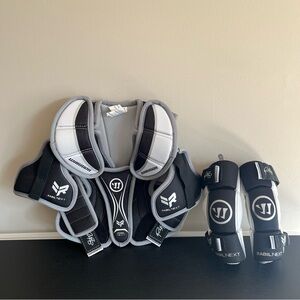 Warrior Paul Rabil Next Lacrosse Youth M Shoulder Knee Pads